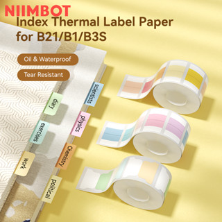 Niimbot B21 /B1 nhãn dán chỉ mục dấu trang nhãn dán nhãn giấy không thấm nước