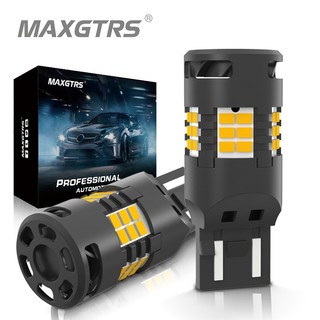 Maxgtrs 2x 1156 py21w bau15s led blulb canbus ba15s p21w t20 7440 bóng đèn led không hyper flash không lỗi tín hiệu biến đèn ô tô màu hổ phách