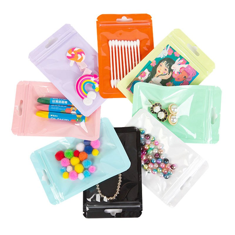 Set 100 túi khóa zip đựng đồ đa năng