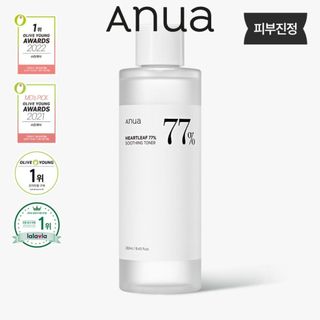 Anua 77 Toner anua 77% diếp cá làm dịu, dưỡng da Anua Heartleaf 77% Soothing Toner nước hoa hồng 250ml