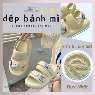 dép bánh mì dép sandal nữ dép đế cao Thoải Mái Xinh Xắn Độc lạ Đế linh hoạt Lịch sự Tự nhiên