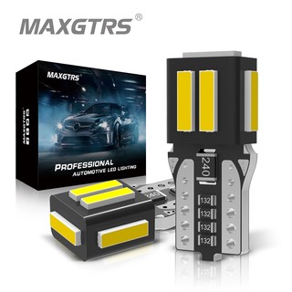 Bộ 2 đèn LED MAXGTRS W5WW T10 12V chuyên dụng cho xe hơi Audi BMW VW Mercedes