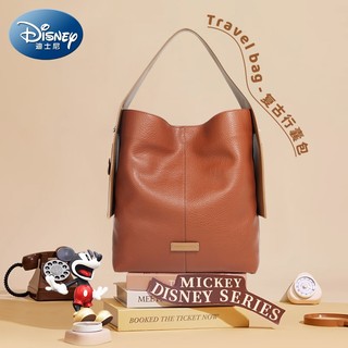 Disney Disney Chính Thức Chính Hãng mickey Series Cực Lớn Túi Tote Nữ Màu Nâu Xu Hướng Thời Trang Mua Sắm Túi Đeo Vai Du Lịch Di Động Túi Da Lớn BMK-71087K