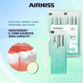  Hộp đựng nha khoa AIRKISS Đóng hộp độc lập 0,15mm * 60 chiếc