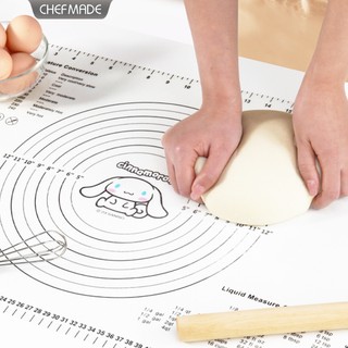 Chefmade Quế nướng thảm silicone chịu nhiệt độ cao chống trượt silicone bánh ngọt bảng bánh quy bánh trung thu nhào thảm dụng cụ làm bánh DIY dụng cụ CL5044