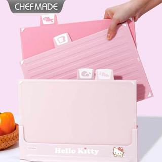 Chefmade học tập nhà bếp thớt quần áo thớt phân loại KT thớt rau quả thịt sống và nấu chín đa chức năng thớt bốn món  KT7131