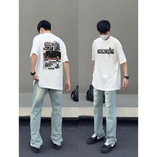 Pear DODO Mỹ thương hiệu địa phương nam đường phố in chữ 100% cotton nguyên chất Áo thun ngắn tay mùa hè 240409