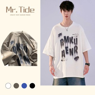 HOT Áo Thun Tay Ngắn Cổ Tròn In Chữ Thời Trang Chất Lượng Cao Unisex