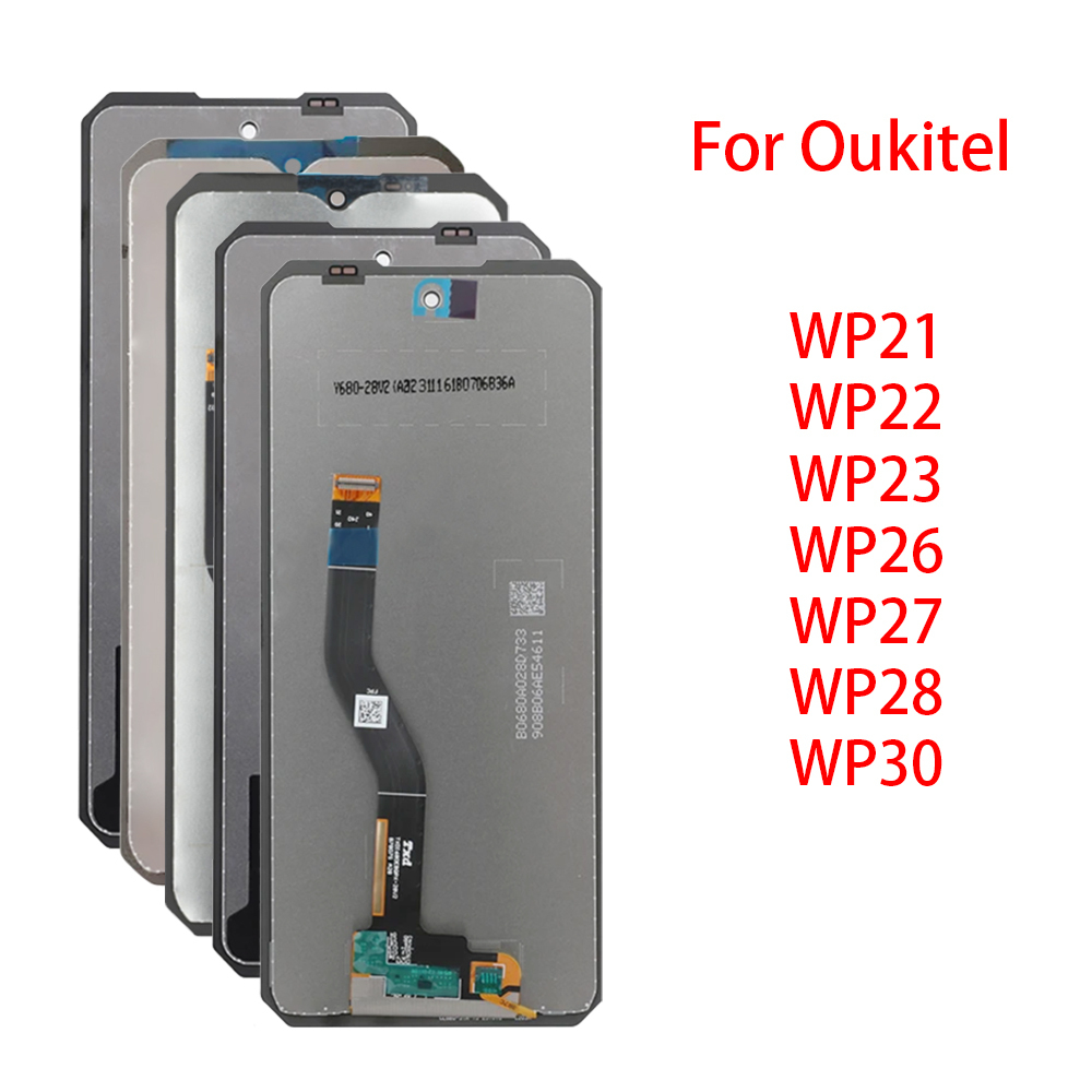 Màn hình LCD được kiểm tra 100% cho Oukitel WP21 WP22 WP23 WP26 WP27 WP28 WP30 Pro Màn hình LCD Bảng