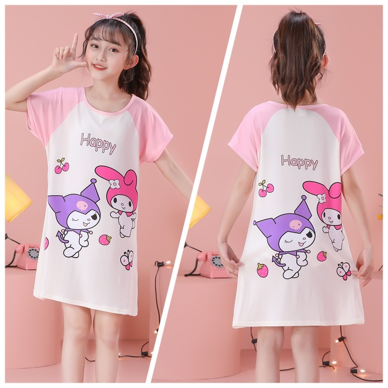 Đầm Ngủ Siêu Nhẹ Dễ Thương Xinh Xắn Dành Cho Bé Gái