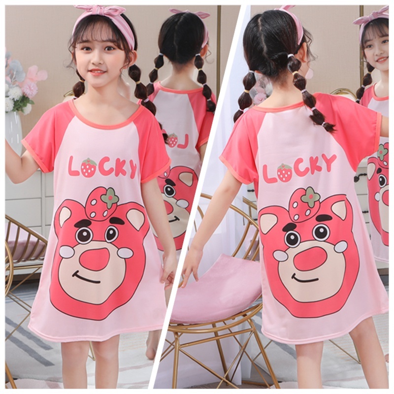 Đầm Ngủ Siêu Nhẹ Dễ Thương Xinh Xắn Dành Cho Bé Gái