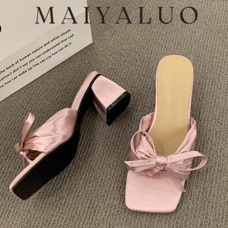 MAIYALUO Giày Cao Gót 2024 HOTSALE dép cross Đẳng cấp Phối hợp dễ dàng Thấm hút mồ hôi Độc đáo FYT2430J73 12Z240320