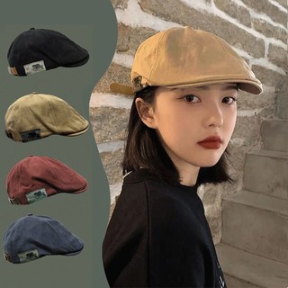 Nón beret phong cách vintage thời trang đường phố Nhật Bản cho nữ