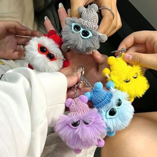 Móc Khóa Banh Xù Mini Dễ Thương móc khoá đôi móc chìa khóa nhung mịn banh xù Móc Khoá Lông Búp Bê Móc Khoá Len Móc Khoá Đôi đèn học usb móc khóa bông móc khoá rẻ móc móc khóa cute rẻ móc khóa xinh xù móc khoá lông móc khoá nhỏ móc khóa dễ thương