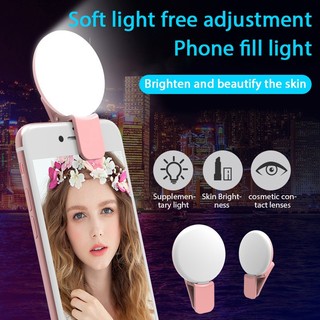 Đèn Selfie có thể sạc lại Đèn LED Flash Selfie Ring Light cho điện thoại máy ảnh