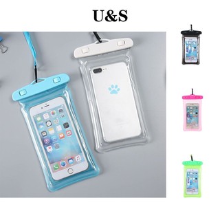 [U&S]Túi Chống Nước Điện Thoại , Túi Bảo Vệ Điện Thoại Dưới Nước Túi chống nước bảo vệ điện thoại khi đi biển, bơi lội loại đẹp có phao nổi
