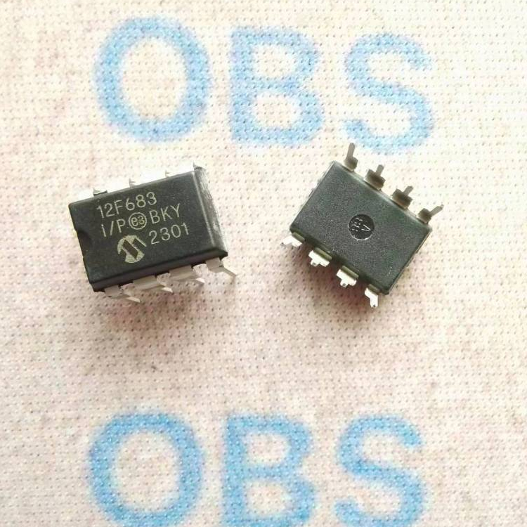 ((5 cái) PIC12F683 12F683 Chip Vi Điều Khiển 8-Bit PIC12F683-I / P DIP8