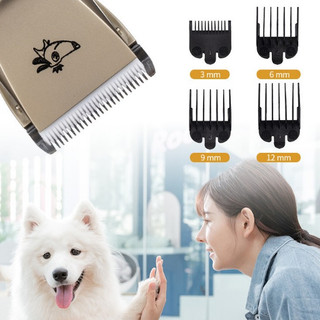 Tông đơ cắt tóc cho chó kèm hộp đầy phụ kiện - tông đơ chó mèo không dây chất lượng cao