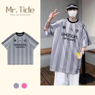 Thương hiệu thời trang Mỹ ins short sleeve T-shirt summer jersey loose tide brand quick-dry half-sleeved shirt men💕