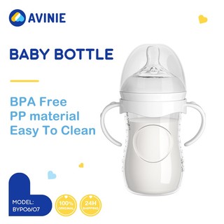 AVINIE Bình Sữa cho bé sơ sinh cổ rộng 150ML 240ML PP  BYP06