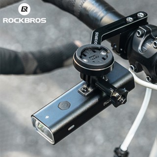 Rockbros Đèn Xe Đạp Nâng Đèn Pha Đa Năng Mạnh Mẽ Đèn Pin USB Charing Led Xe Đạp Đèn Trước 4000mAh