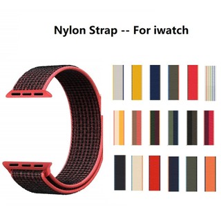 Dây đeo Nylon cho iWatch Watch Ultra 2 49mm iWatch Series 9 8 7 SE 6 5 4 3 2 1 45mm 41mm 44mm 40mm 42mm 38mm Ultra2 Dây đeo vòng thể thao