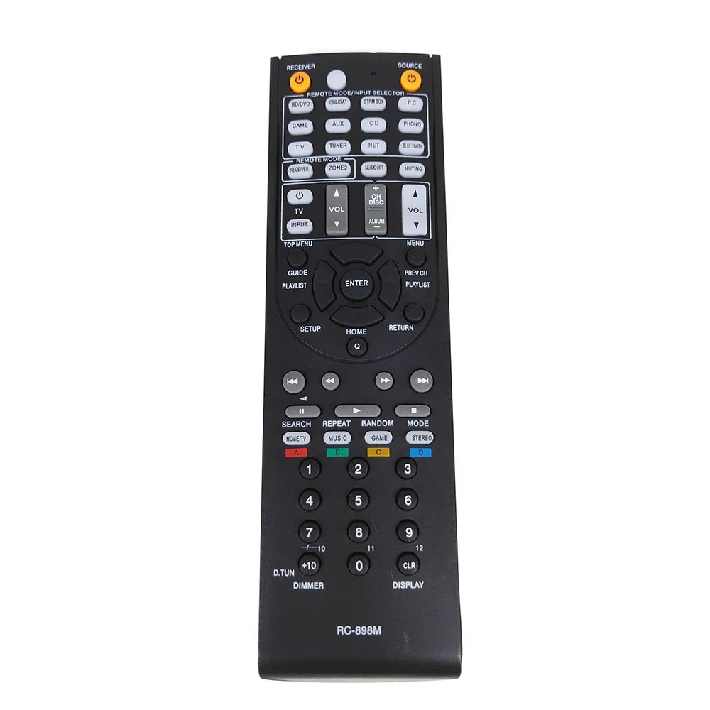 R RC-898M Thích hợp cho Bộ thu AV Onkyo Điều khiển từ xa hồng ngoại TX-NR5008 TX-NR709 TX-NR646