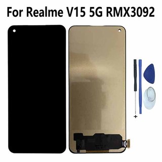 Dành cho realme v15 5g rmx3092 màn hình hiển thị lcd bộ số hóa cảm ứng cho realme v15 5g lcd thay thế phụ kiện