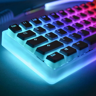 Pudding keycaps 130keys nút bàn phím transparent backlit pbt material oem profile for rk61 rk71 61/68/71/84/87/104/108 layout mechanical keyboard