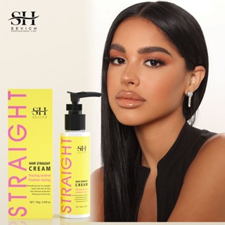 Kem duỗi tóc SEVICH Keratin 100g Kem tạo kiểu cố định thẳng Làm mịn nhanh