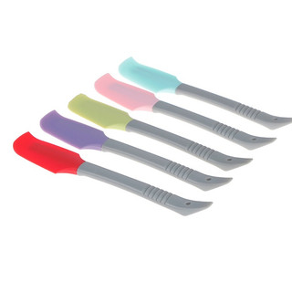 Gcdhome 1 Mini Silicone Kem Bơ Bánh Thìa Trộn Batter Scraper Brush HOT
