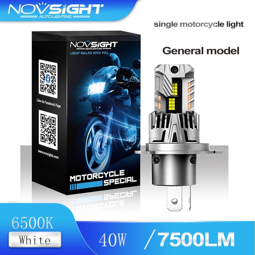 Đèn pha xe máy LED Novsight N66 H4 40W 15000LM 6500K 1:1 Plug and Play
