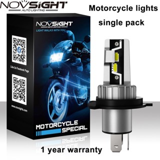 Bóng đèn pha xe máy Novsight N57 H4 LED 25W 5000LM 6000K tương thích với đèn ô tô nguyên bản thiết kế mini