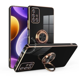 Ốp lưng Samsung A51 A71 A31 A21s A30 A20s A30s A50s A20 A03s A02s Vỏ mềm có giá đỡ vòng đeo tay Vỏ điện thoại silicon chống sốc