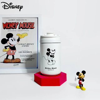 Cốc cách nhiệt Disney cốc nước Mickey đen trắng cổ điển