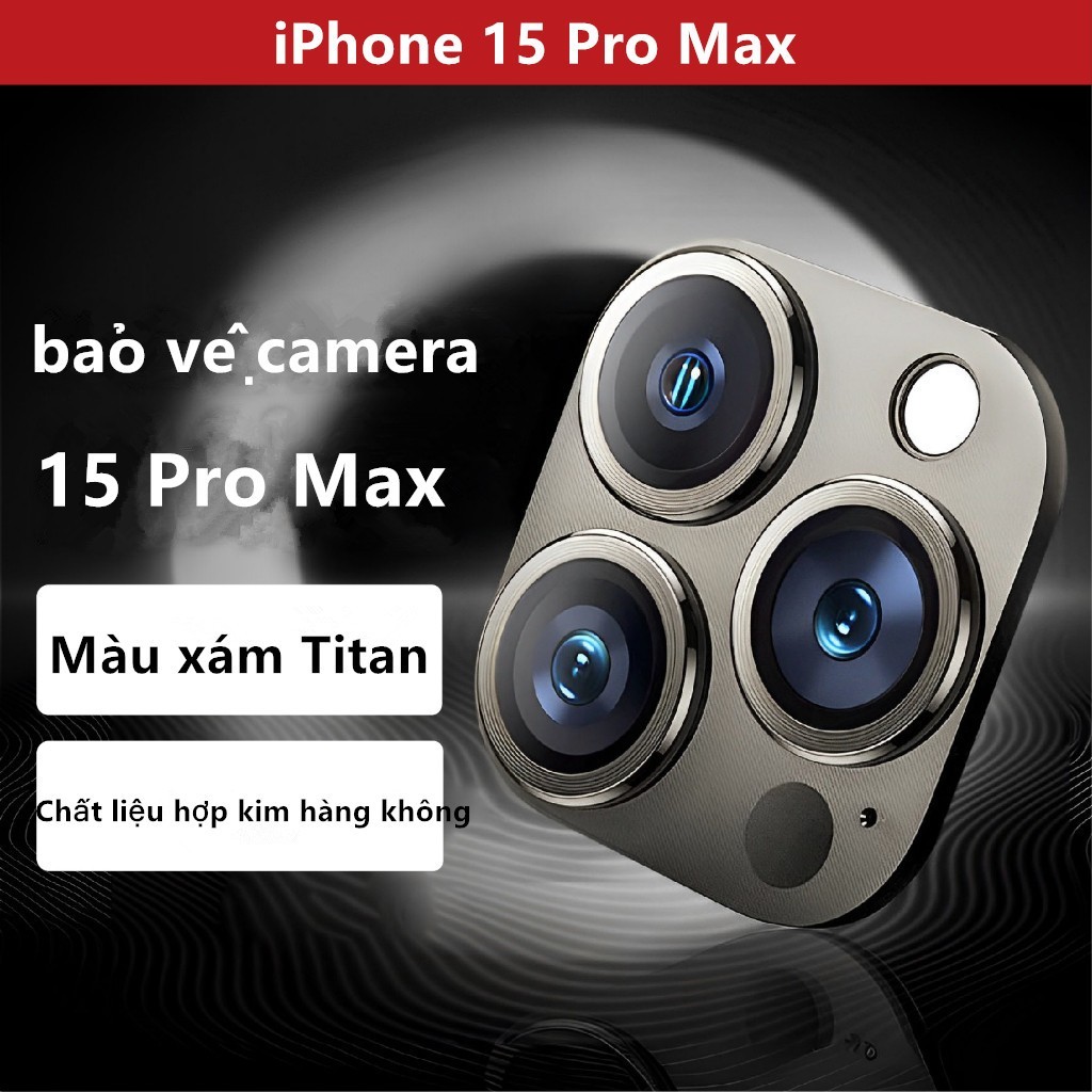Vòng Bảo Vệ Camera iPhone 12 13 14 15 ProMax – Chống Bụi, Hạn chế vân tay & Mờ Camera