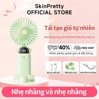 OUYILI Quạt Mini cầm tay Quạt điện nhỏ có thể sạc lại USB di động