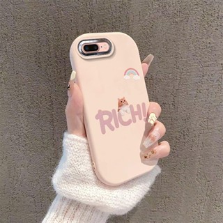 Ốp Lưng Cho iPhone 7 plus 8 plus 7 8 Ốp Điện Thoại Đơn Giản Và Đẹp Dễ Thương Silicon Mềm Ống Kính Có Bảo Vệ Toàn Diện Và Chức Năng Chống Rơi