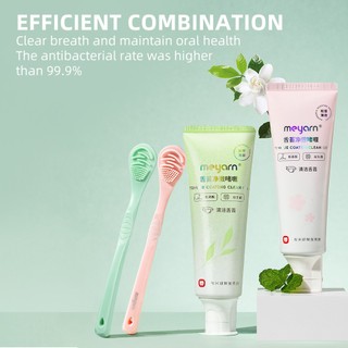 Airkiss Lưỡi Cạo Chăm Sóc Răng Miệng Bàn Chải Lưỡi & Lớp Phủ Lưỡi Gel Làm Sạch Bộ Chăm Sóc Răng Miệng Bộ Chăm Sóc Lưỡi