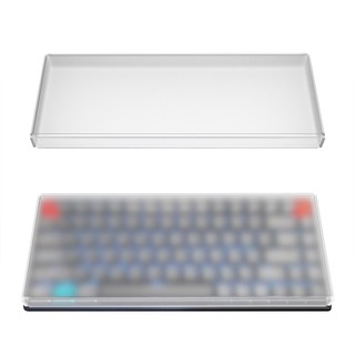 Vỏ bụi bàn phím mờ Geekria cho bàn phím 84 phím nhỏ gọn 75%, vỏ bàn phím Tương thích với Keychron K2, Bàn phím Mini cơ MX