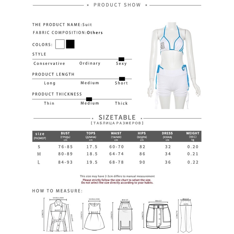 Kliou Set Áo Lửng Hai Dây + Quần Short Lưng Cao Thời Trang Đi Biển Quyến Rũ Cho Nữ