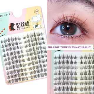 10 hàng lông mi giả 8-12mm lông mi chia sợi / nối mi / lông mi bunch / lông mi giả bunch / lông mi giả tự nhiên