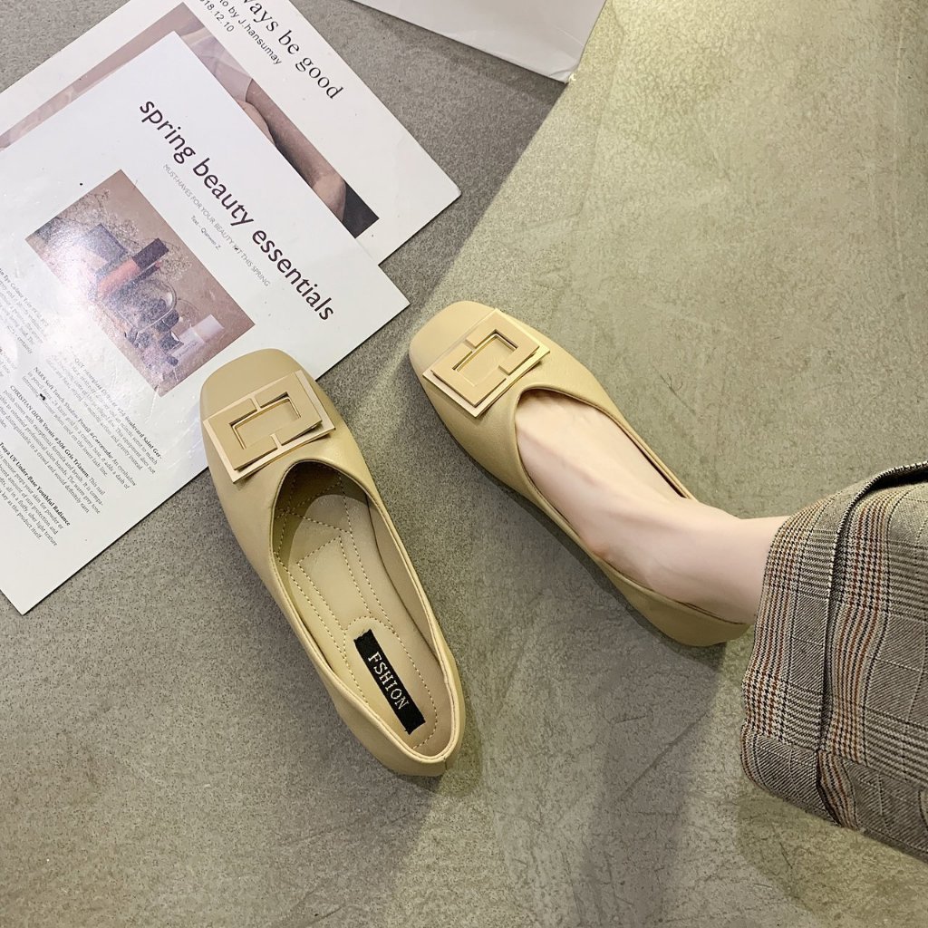 Giày Búp Bê Đế Mềm Mỏng Thoải Mái Thời Trang Mùa Thu 2024 Cho Nữ