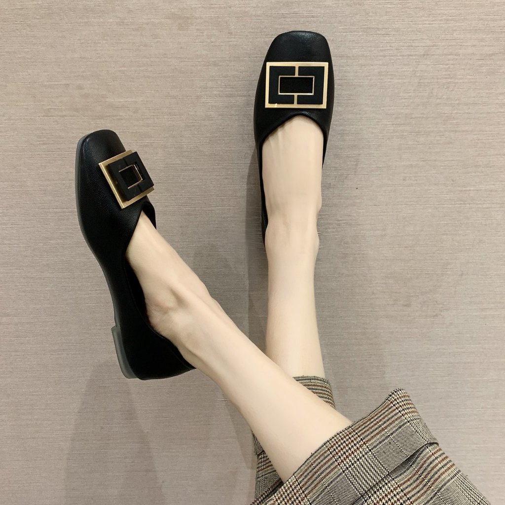 Giày Búp Bê Đế Mềm Mỏng Thoải Mái Thời Trang Mùa Thu 2024 Cho Nữ