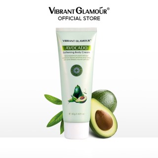 VIBRANT GLAMOUR Kem Toàn Thân Hàng Ngày  Chiết Xuất Bơ Làm Sáng Da Không Rít Không Gây Dị Ứng Không Hương Liệu 80g