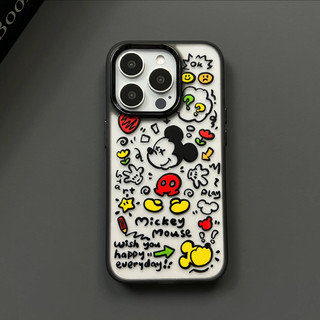 【Matte Edge/Transparent hard case】ốp lưng compatible for iPhone 15 14 13 pro max case