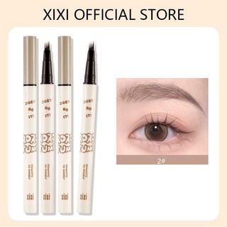 Xixi Bút Chì Kẻ Mày Bốn Móng Bút Kẻ Mắt 3D Bút Kẻ Mắt Mịn Màng Bút Kẻ Đường Siêu Mỏng Chống Thấm Nước Tự Nhiên, Chống Mồ Hôi Và Không Dễ Phai Trang Điểm Mắt NO.D646