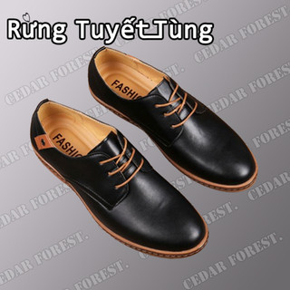 Shanmusenlin giày nam. giày da công sở. giày da nam thông thường. giày da cỡ lớn.