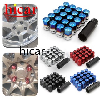 RAYS Ốc lắp 12x1.5 lắp cho các mâm cho các dòng xe Nhiều màu: Màu xanh nung
