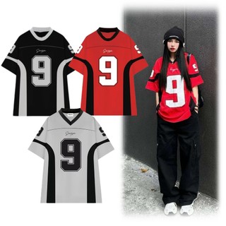 Simpson Thương Hiệu Địa Phương Dạo Phố Mẫu Áo Thun Thể Thao Oversize Cho Nam Nữ Áo Thun Bóng Đá Xu Hướng Nóng
